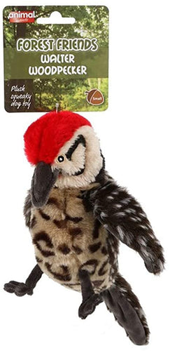 Forest friends Walter woodpecker dog plush toy