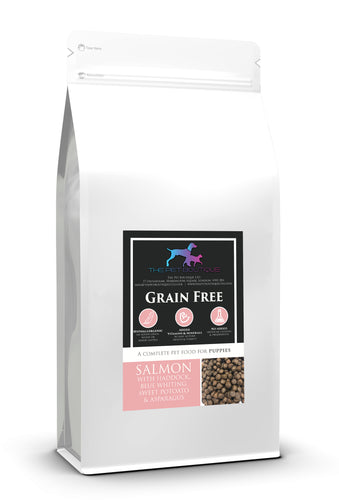 grain free puppy salmon and haddock puppy food