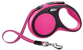Flexi comfort retractable dog lead pink xs 3m